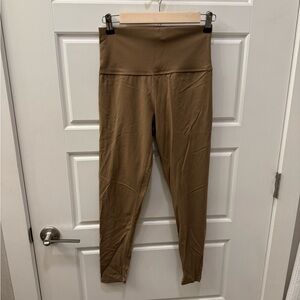 Noli Yoga Brown/Nude High-Waisted Leggings with bra top